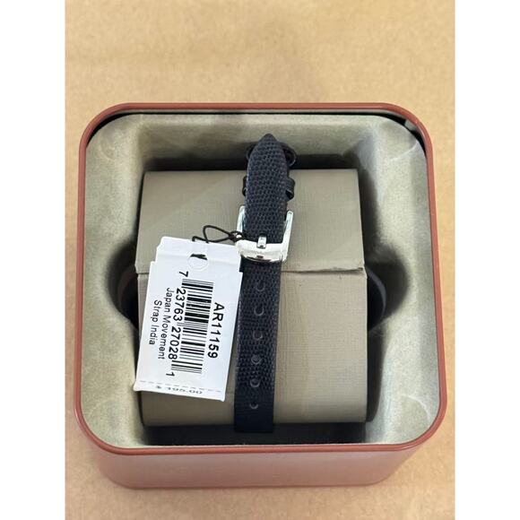 Emporio Armani Watch For Ladies Modern AR11159 With White Dial Leather Belt main image 4